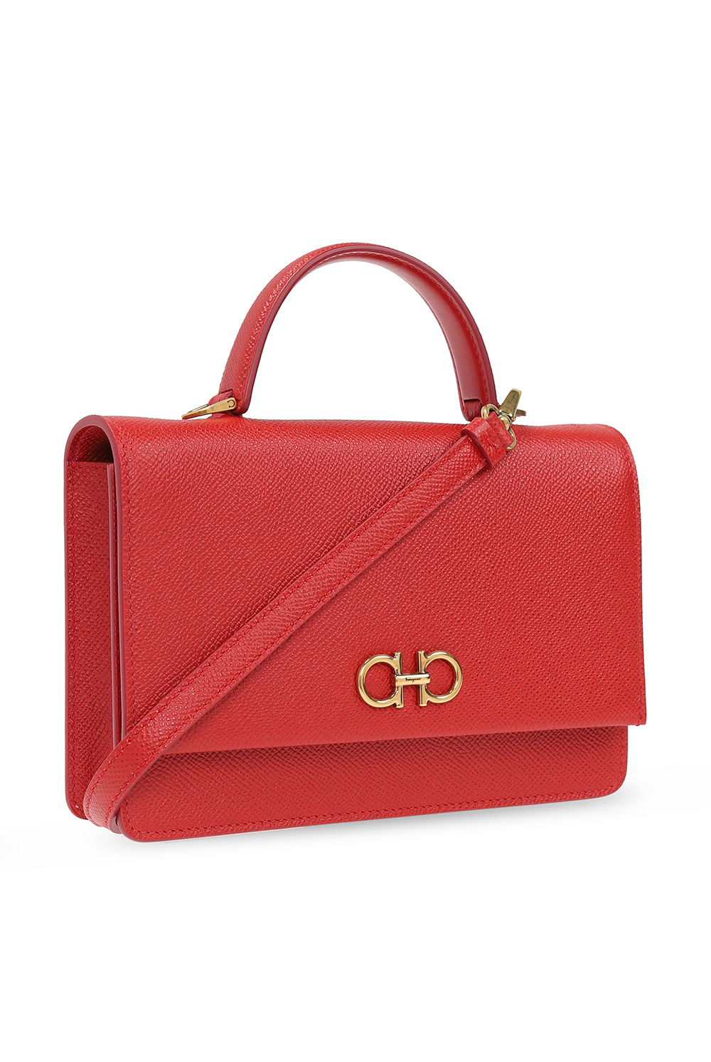 salvatore ferragamo viva bow detail shoulder bag item Red Gancini mini shoulder bag FERRAGAMO IetpShops GB